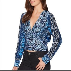 Free People Wild & Free Blouse